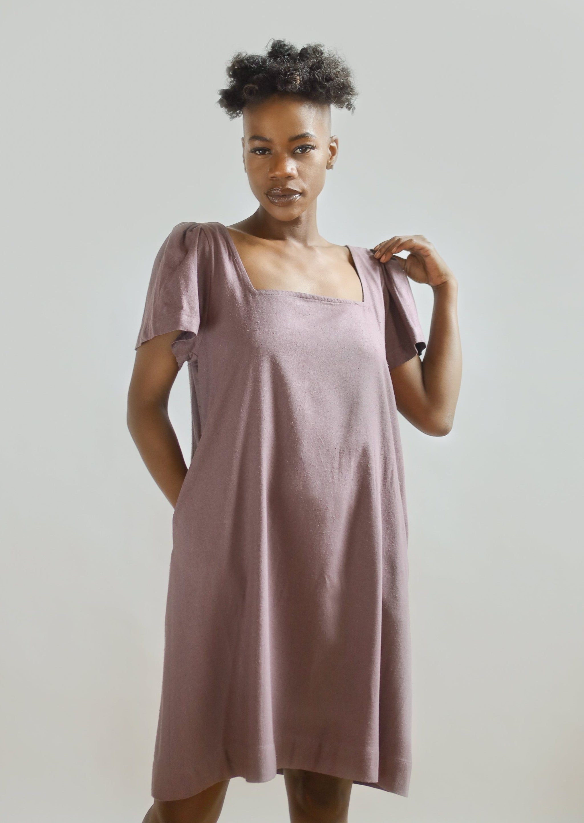 THE SQUARE NECK DRESS