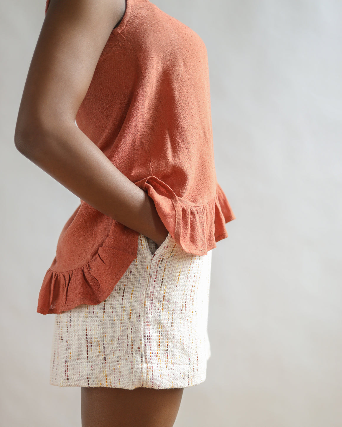 THE HANDWOVEN CONFETTI LOUNGE SHORT