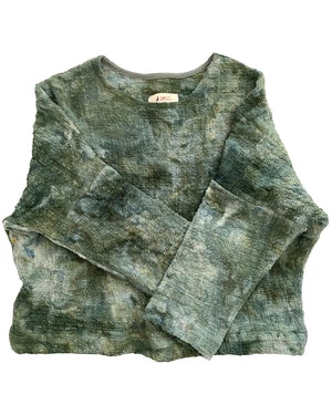 THE COSMIC DYED MID-WEIGHT T SWEATER
