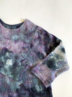 THE COSMIC DYED MID-WEIGHT T SWEATER