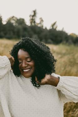 THE COTTON + LINEN POOF TOP