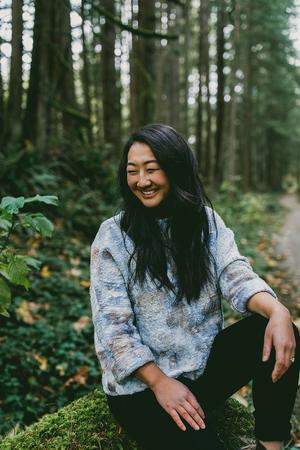 THE COSMIC DYED MID-WEIGHT T SWEATER