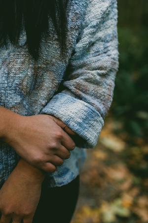 THE COSMIC DYED MID-WEIGHT T SWEATER